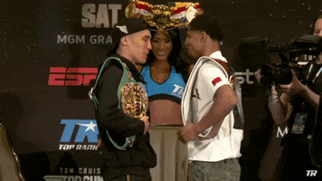 Face Off Knockout GIF by Top Rank Boxing