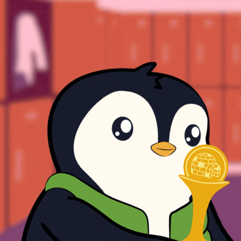 Super Bowl Win GIF by Pudgy Penguins