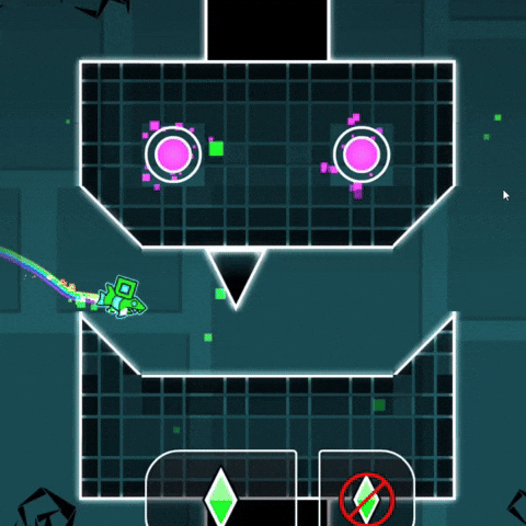 Geometry Dash Joker GIF