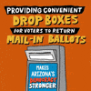 Providing drop boxes for voters in AZ
