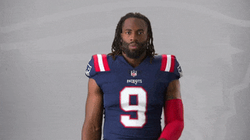 Football Be Quiet GIF by New England Patriots