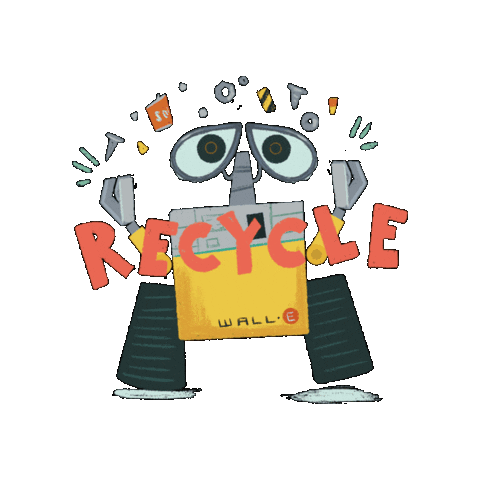Recycle Earth Month Sticker by Disney Pixar