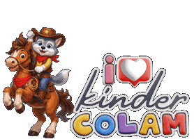 Kindercolam Sticker by KÍNDER MULTIMEDIA - COLAM