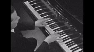Piano Musician GIF by Glenn Gould