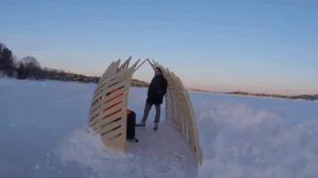 architecture warming stations GIF by Laurentian University