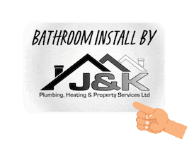 Jk Bathrooms Sticker by jandkpropertyservices