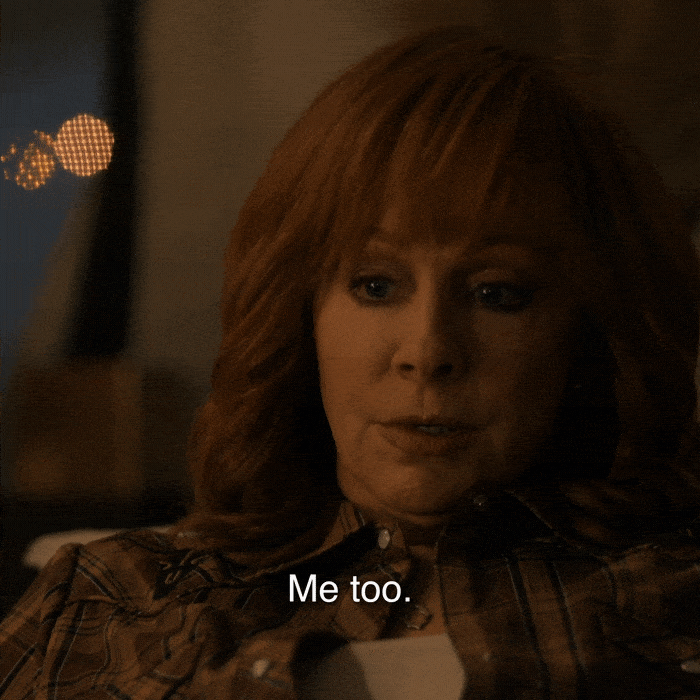 Tired Reba Mcentire GIF by ABC Network
