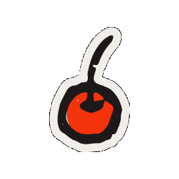 Cherry Sticker by angbaoth