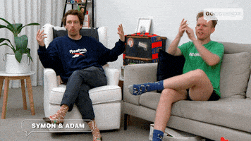 Excited Very Happy GIF by Gogglebox Australia
