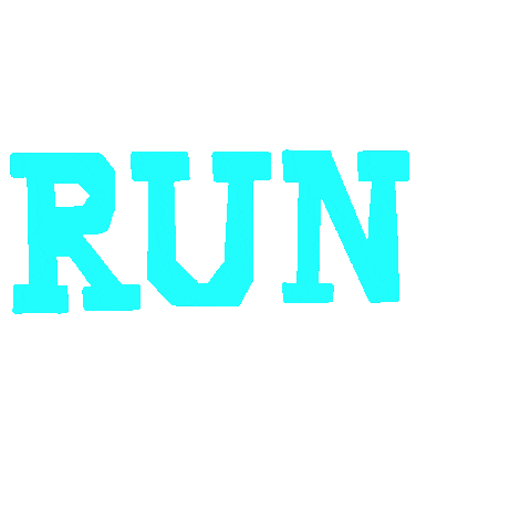 Fitness Running Sticker