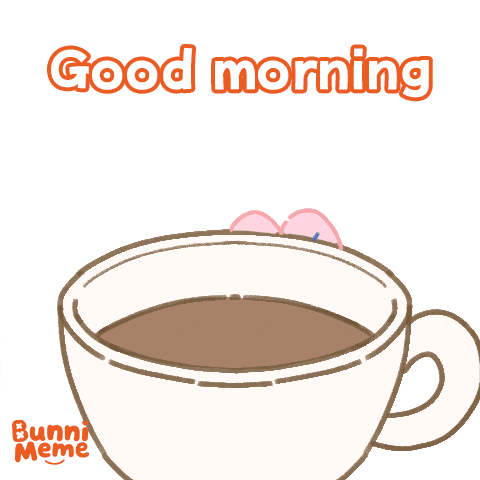 Good Morning Hello GIF by POPJOY