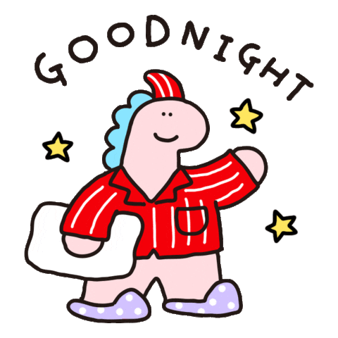 Sleepy Night Night Sticker