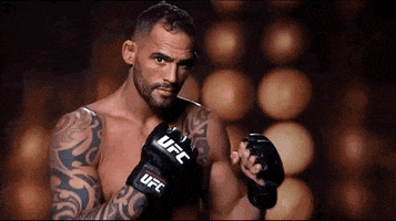 Santiago Ponzinibbio Sport GIF by UFC
