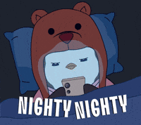 Sleepy Good Night GIF by Pudgy Penguins Sleepy Good Night GIF by Pudgy Penguins