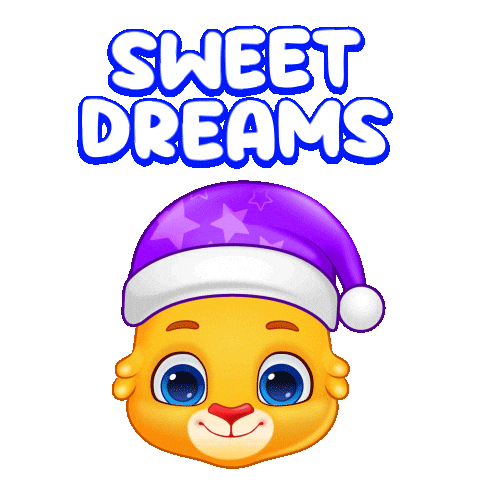 Sleepy Good Night Sticker by Lucas and Friends by RV AppStudios