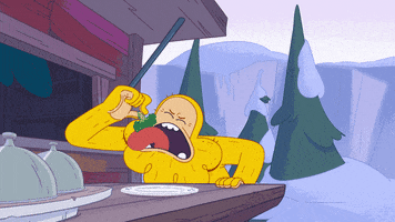 Taste Puke GIF by The Unstoppable Yellow Yeti