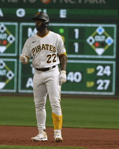 Major League Baseball Whatever GIF by Pittsburgh Pirates