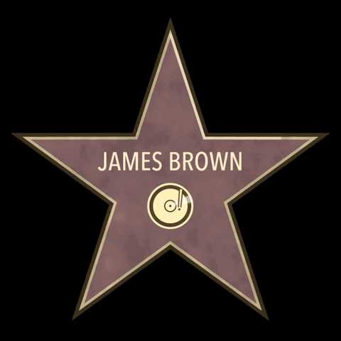 James Brown Star GIF