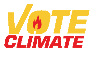 Voting Climate Change Sticker by Fire Drill Fridays