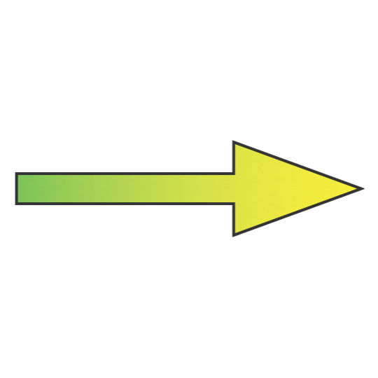 Arrow Sticker by pill & pillow