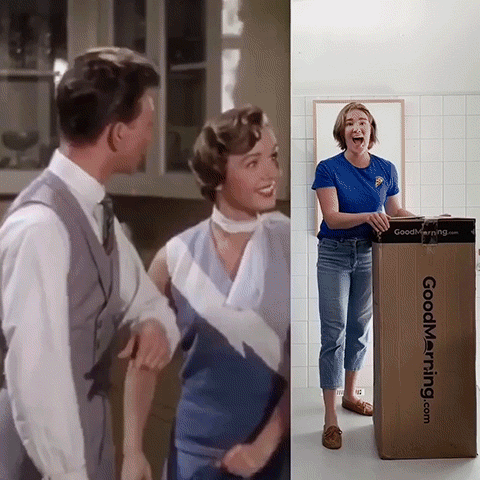 Happy Dance GIF by GoodMorning.com