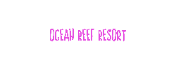 Ocean Reef Resort Sticker