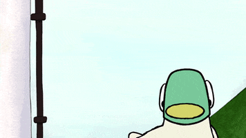 excited birthday GIF by Sarah & Duck