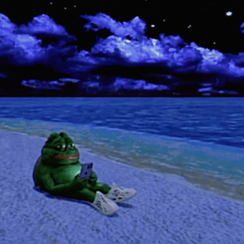 Beach Night GIF