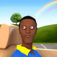 Happy Rainbow GIF by Fantastic3dcreation