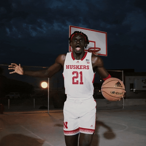 Big Red Diop GIF by Huskers