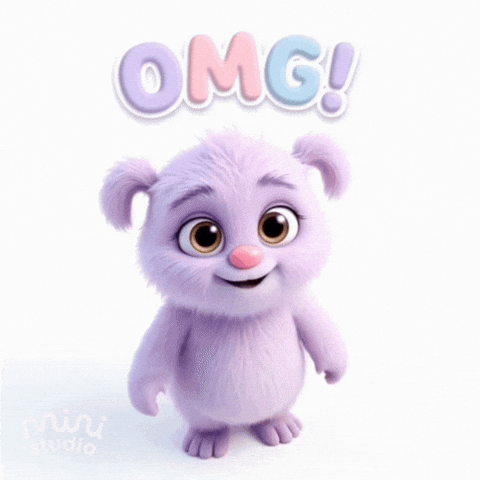 Happy Surprise GIF by The Fuzzlets