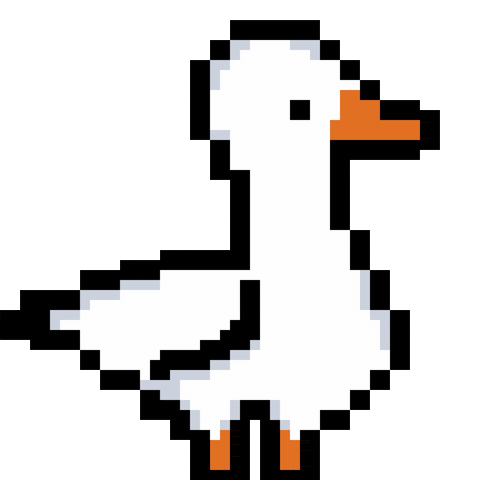 Duck Sticker