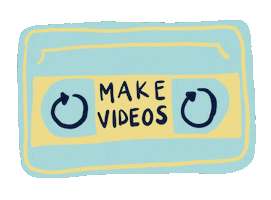 Film Videos Sticker by Xanthe Berkeley