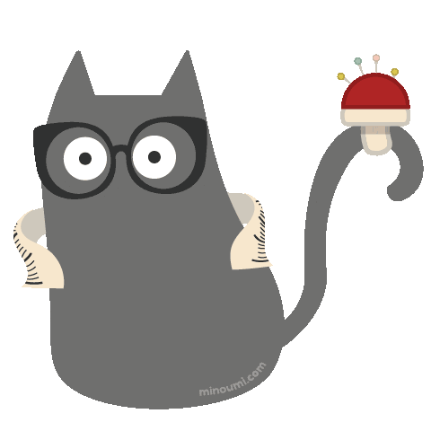 Cat Wow Sticker by Minoumi