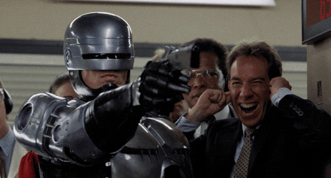 Paul Verhoeven Robocop GIF by Filmin - Find & Share on GIPHY