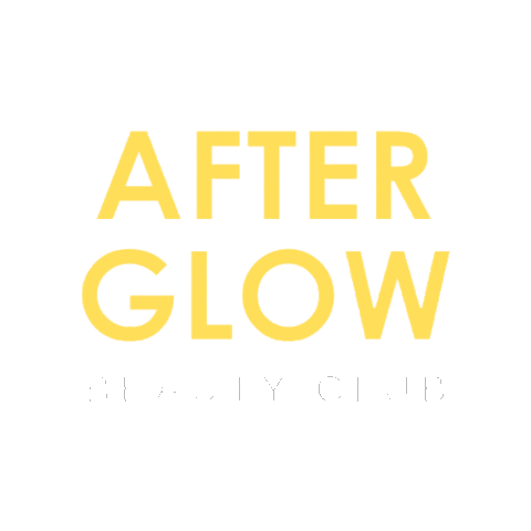 After Glow Beauty Club Sticker
