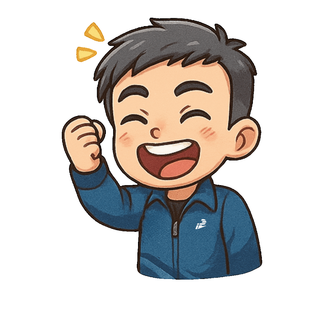 Deakin Yes Sticker by iDartsLife