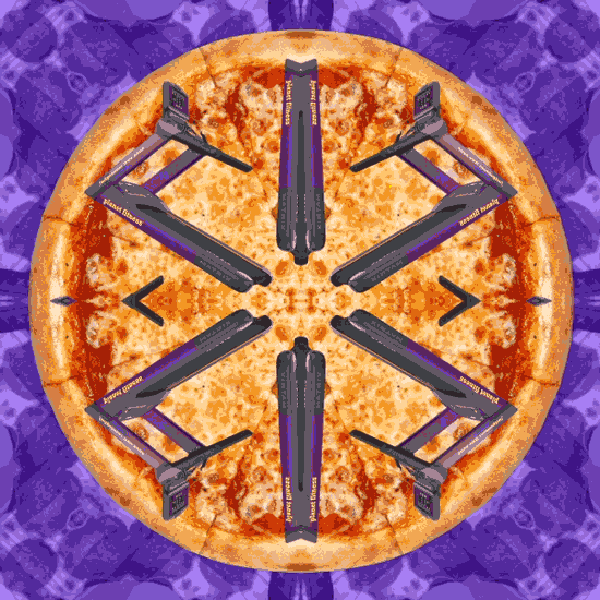 Pizza Gym GIF by Planet Fitness