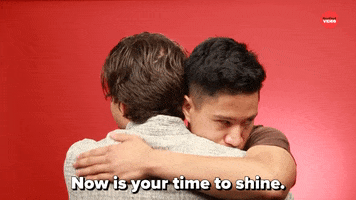 Shine Hug GIF by BuzzFeed