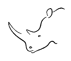 Nkombe Rhino Sticker