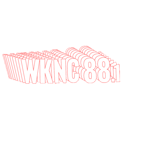 WKNC 88.1 FM HD-1/HD-2 Sticker