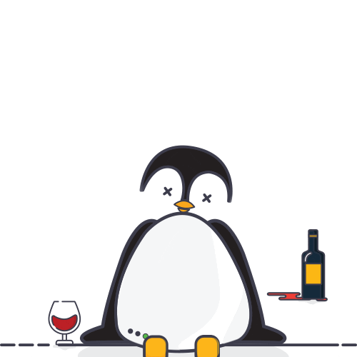 Drink Wine Sticker by Sensei