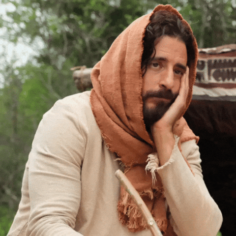 Sad Jesus Christ GIF by The Chosen Brasil