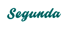 Segunda Sticker by Júlia Nardim Design
