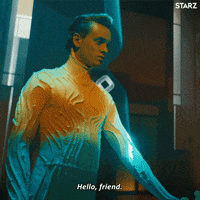 season 2 hello GIF by American Gods