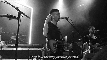 black and white indie GIF