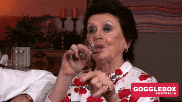 Bottoms Up Drinking GIF by Gogglebox Australia