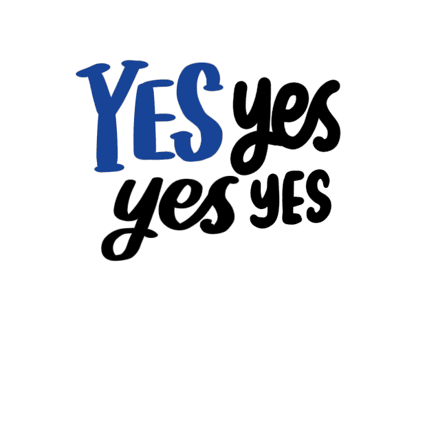 Yo Yes Sticker by Baby Tamara