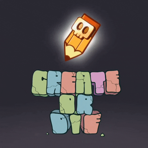Creativity Work Hard GIF by Ghost Boy