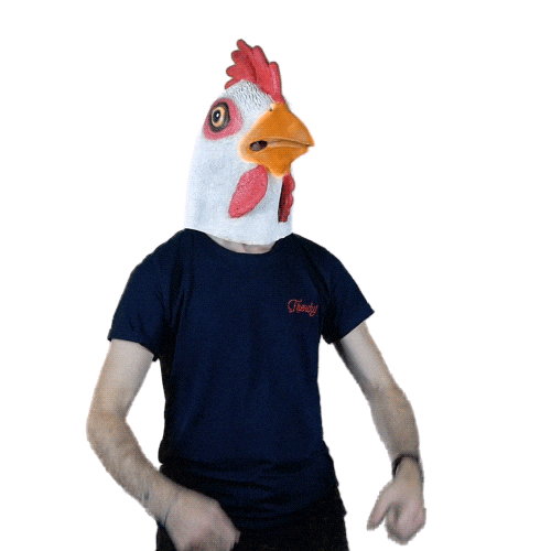 Coq Lpf Sticker by Les Petits Frenchies